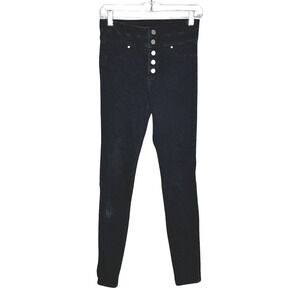 Abercrombie &‎ Fitch Jeans Womens 4 27" Black High Rise Super Skinny Neutral